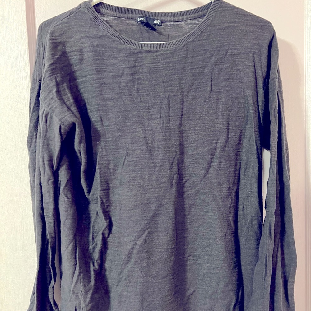 Gray long sleeve
